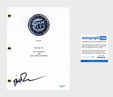 Bill Lawrence 'Spin City' Writer Signed Full Episode Pilot Script ACOA