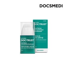 DOCSMEDI DOCTRUST Cool Sense Skoncentrowany płyn do płukania jamy ustnej 50ml Bezalkoholowy