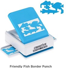 Creative Memories Friendly Fish Decorative Border Punch NEW RARE