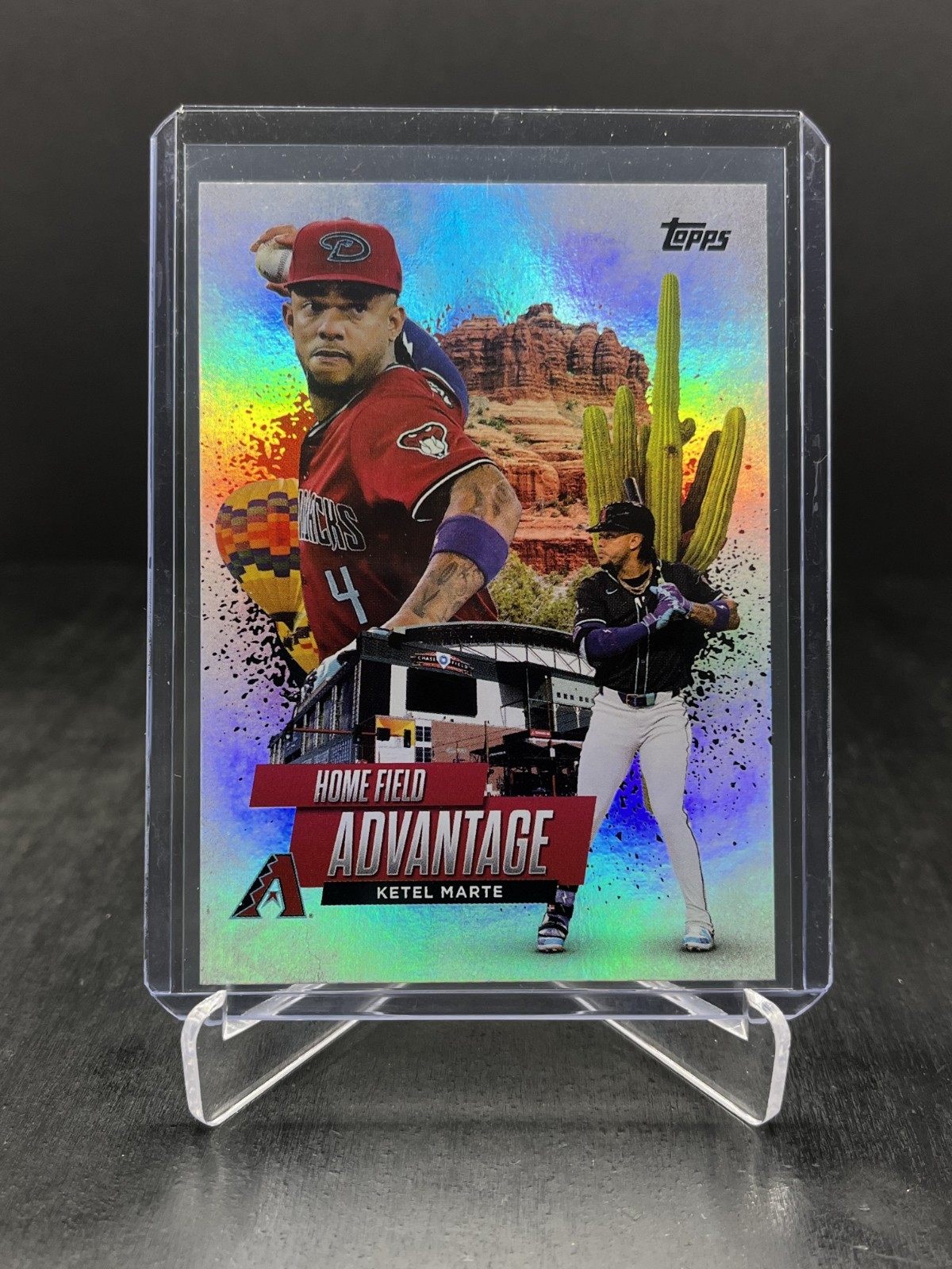 2025 Topps Series 1 Baseball Ketel Marte Home Field Advantage SP #HA-20