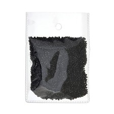 Miyuki Delica 11/0 - Black Opaque DB0010-50gms Bag of Japanese Glass Beads Del