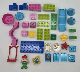 Retired Lego Duplo 10515 Ariel Undersea Castle Little Mermaid 36pcs-Incomplete