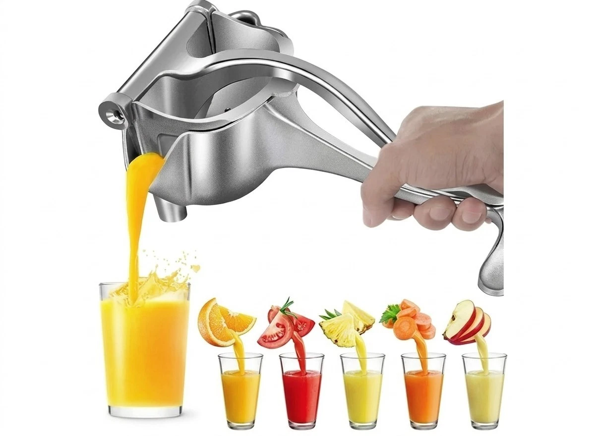 Heavy Duty Metal Manual Juicer Fruit Juice Squeezer Pressing Lemons Oranges Lime