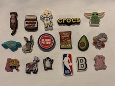 Crocs Charms Pistons Shrek Grogu Cheetos 17 Total Mixed Lot