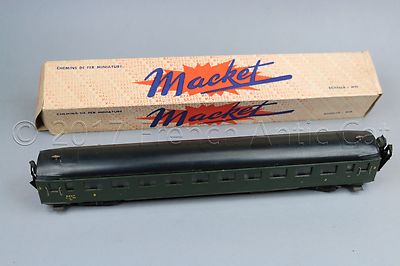 LG1277 JOUEF 5451 Ho Train Wagon porte voitures type DD DEV66 SNCF vert