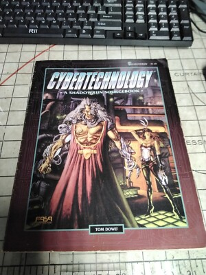 Shadowrun 7119 Cybertechnology sourcebook 1995 rpg FASA Tom Dowd