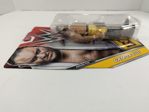 WWE WRESTLING BASIC SERIES #70 SUPERSTAR WRESTLER NXT SAMOA JOE MATTEL - Picture 3 of 6
