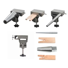 Bench Anvil Combo Kit-Round Bracelet and Ring Mandrels,Anvil,V Slot Bench Pin