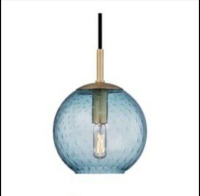 Hudson Valley Lighting 2007-AGB-BL Rousseau - One Light Pendant  6 in pendant 