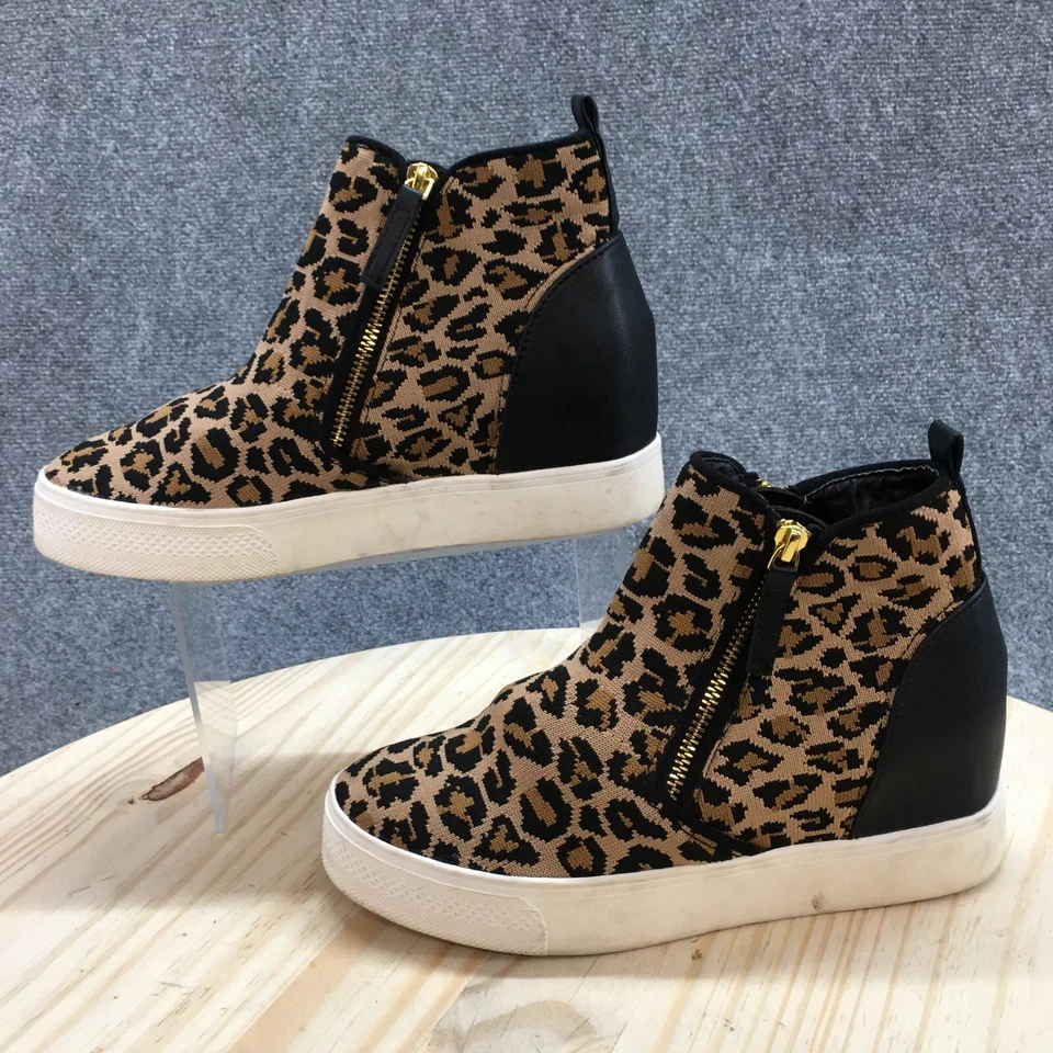 Steve Madden Botas Mujer 7.5M Loxley Botín Estampado Guepardo Informal LOXL01S1 Foto 2 de 4