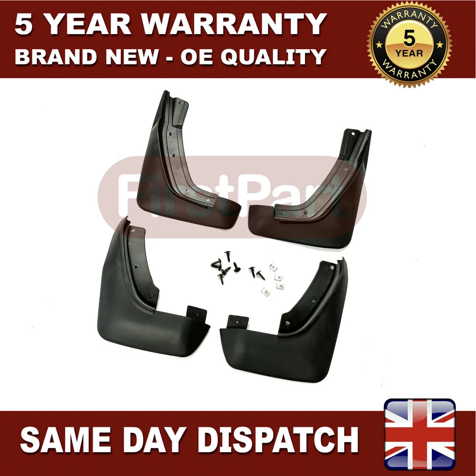 Ludflaps Direct Fit FR RR para Volvo S80 2007-2015 primera parte Foto 3 de 4