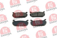 Sakura BremsbeläGe Hinten FüR Mazda 626 IV Hatchback Ford USA Probe II
