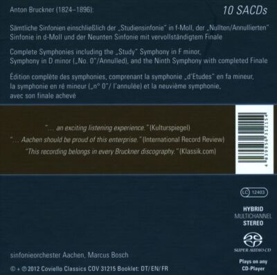 BRUCKNER: THE COMPLETE SYMPHONIES NEW CD 4039956312154| eBay BRUCKNER: THE COMPLETE SYMPHONIES NEW CD 4039956312154| eBay