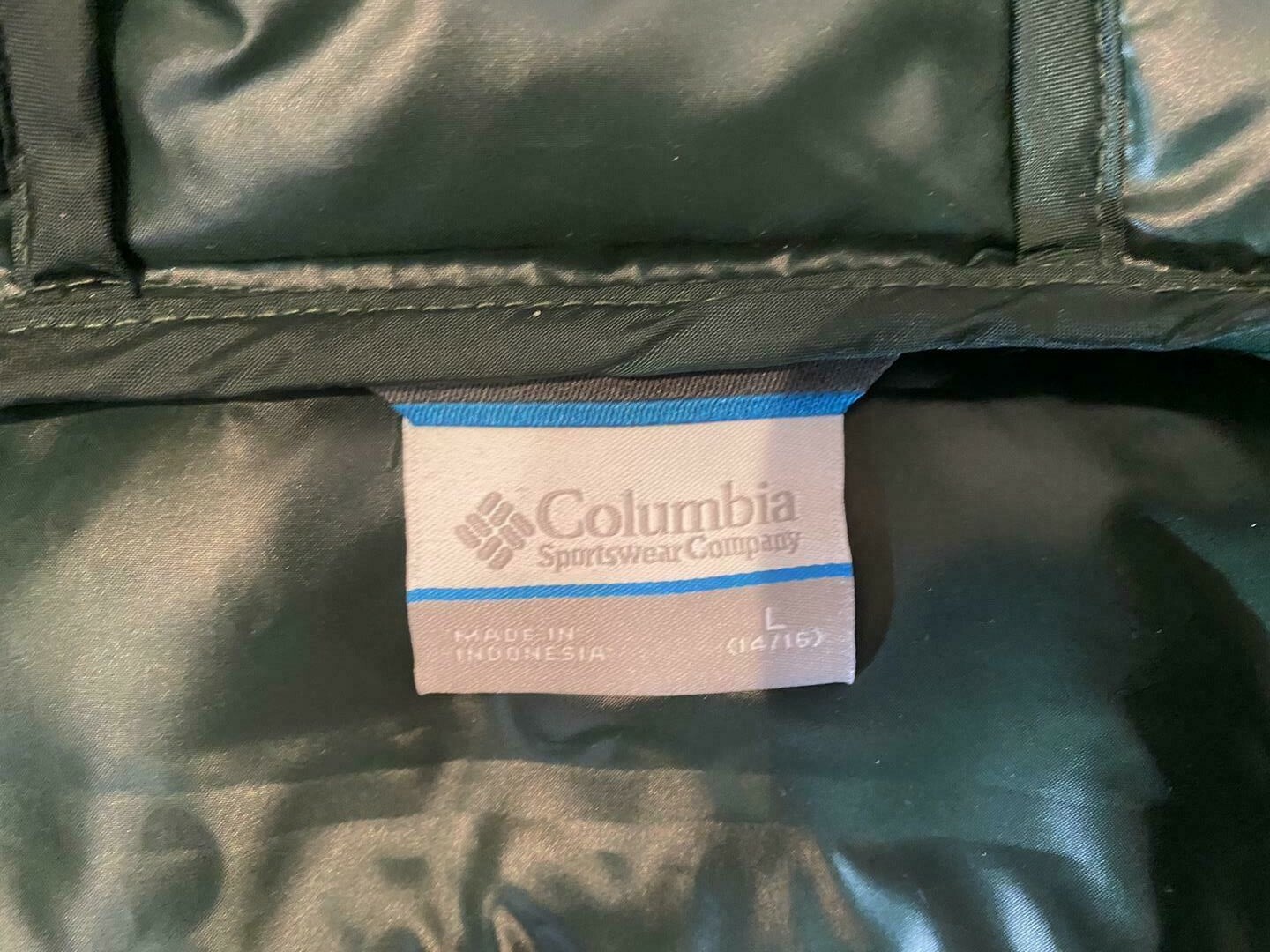 Columbia Kids' Flash Forward Hooded Down Jacket 1680401 - L / Green