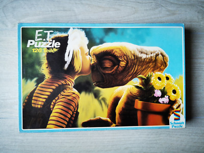 PUZZLE E.T. DER AUSSERIRDISCHE Gertie VINTAGE SCHMIDT 126 TEILE Teile Spielberg