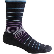Sockwell Women's Socks Circulator Crew Accu-fit, Black Multi, S/M SW119W-901-SM
