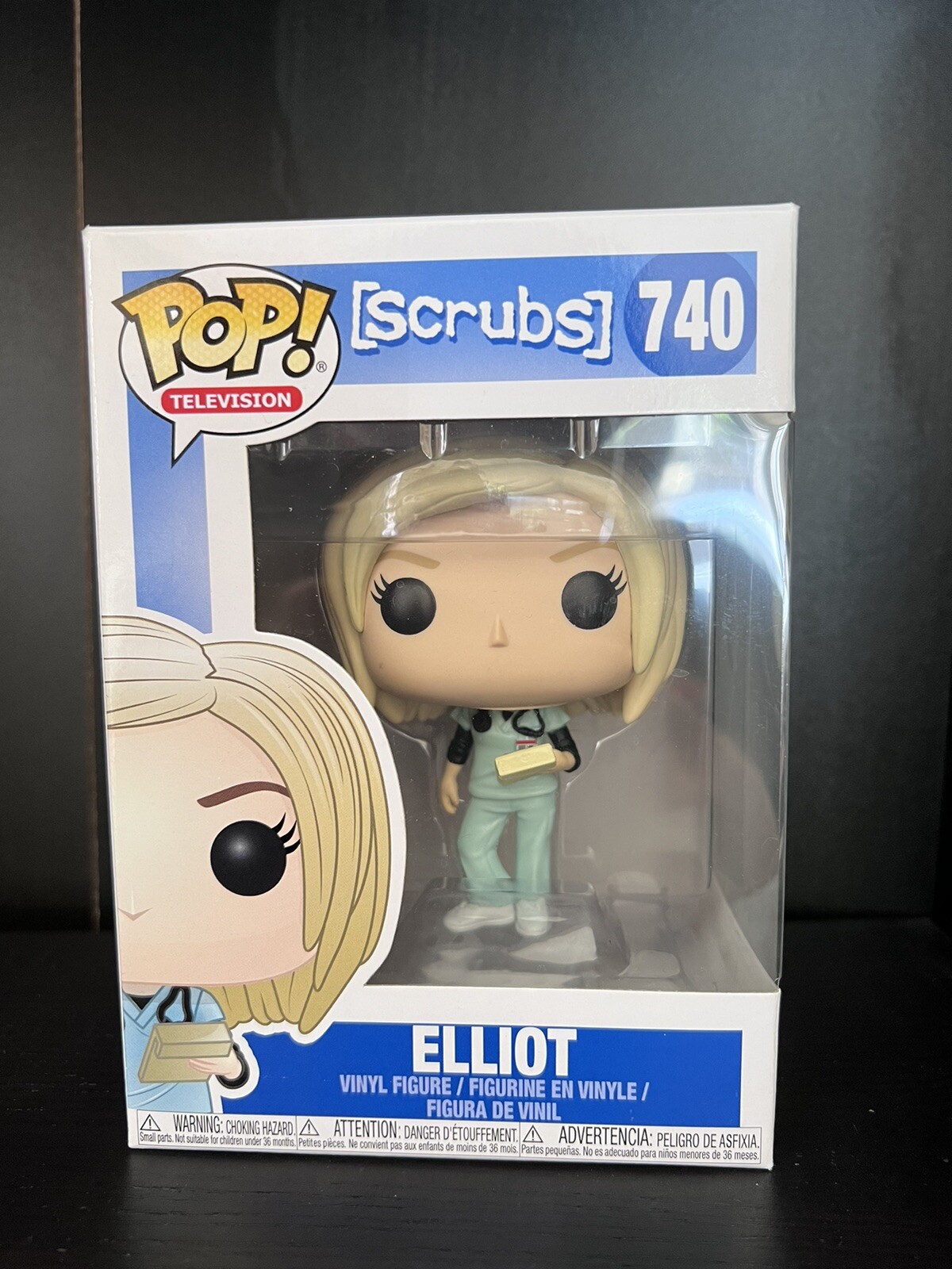 FUNKO POP TV SCRUBS ELLIOT VINYL FIGURE NEW!
