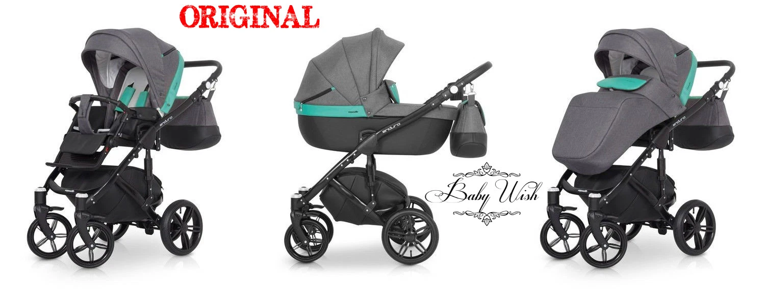 EXPANDER ENDURO PRAM 3in1 Maxi-Cosi Isofix CARRYCOT + PUSHCHAIR + CAR SEAT