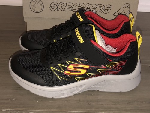 NEW Skechers Kids Boy Size 13 Microspec 