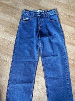 Paco Jeans Mens 29x30 Boot Cut Baggy Skater Y2K 90s Pocket Denim Blue NEW NO TAG