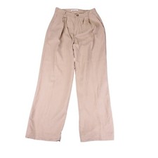Reformation Pants Womens 8 28x30 Beige Wide Leg Tencel Trouser Ladies