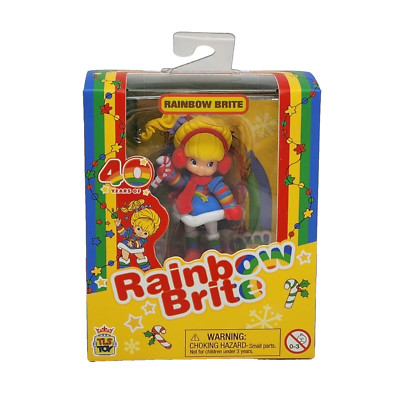 CHEEBEE RAINBOW BRITE 40th ANNIVERSARY CHRISTMAS HOLIDAY MINI FIGURE TOY NEW