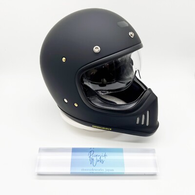 SHOEI EX-ZERO Matt Black Motorcycle Full Face Helmet Size XL 61cm