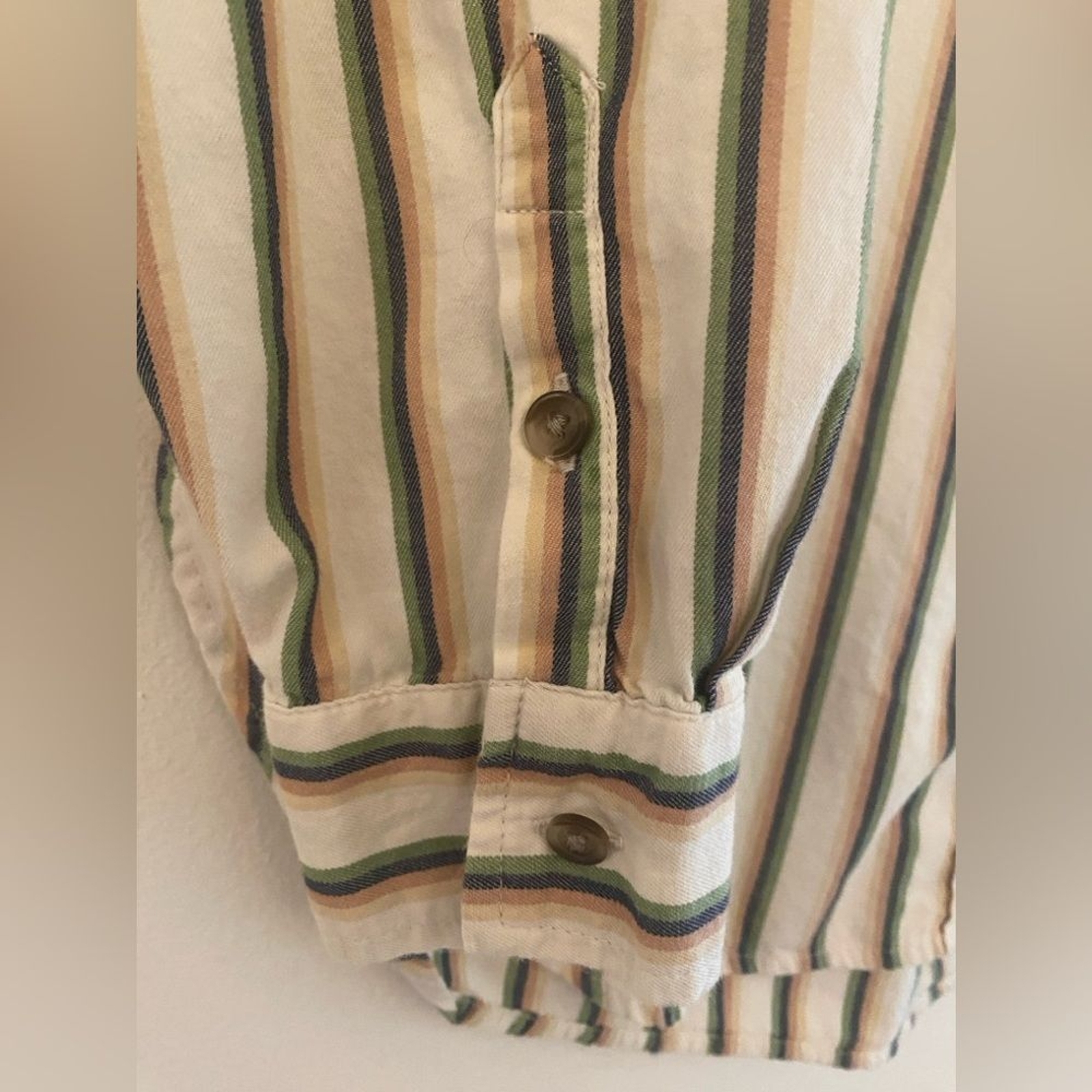 Universal Thread Striped Button Down Men's Shirt … - image 5