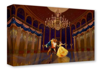 Beauty and the Beast Disney Fine Art Arienne Boley Ltd Ed TOC 1500 Love's Dance