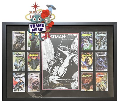 BATMAN HUSH B/W 11x17 Oversized Comic Issue SDCC Signed Autographed By JIM LEE