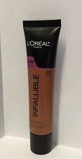 L'Oreal 24HR  Infallible Total Cover Foundation | 311 Creme Cafe 1 fl oz (1)
