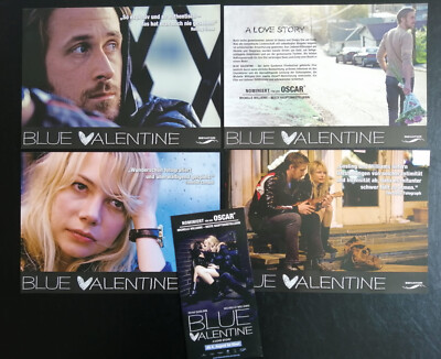 Blue Valentine - Ryan Gosling - 4 Aushangfotos + Flyer (komplett) / sehr gut