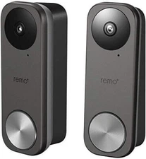 Remo+ RemoBell S WiFi Video Doorbell Camera with HD Video, Motion Sensor, 2-Way