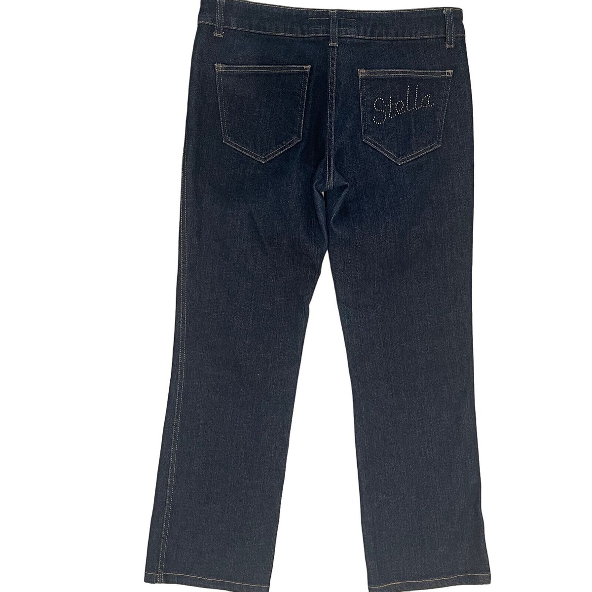 STELLA MCCARTNEY  ステラ　デニム　42 Stella McCartney 42 Stella McCartney Navy Blue Denim Studded