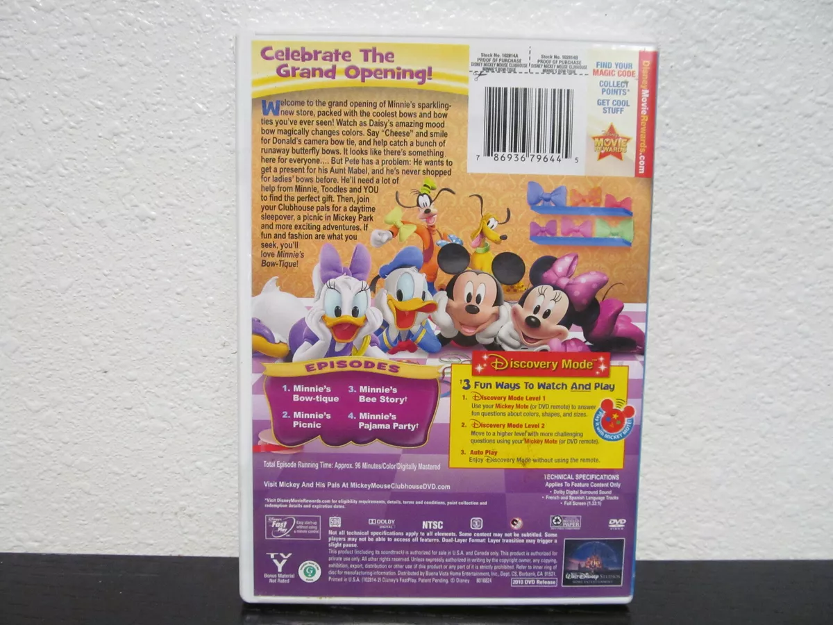 Mickey Mouse Clubhouse: Minnie's Bow-tique (2007 - DVD), 1 Count - King Soopers