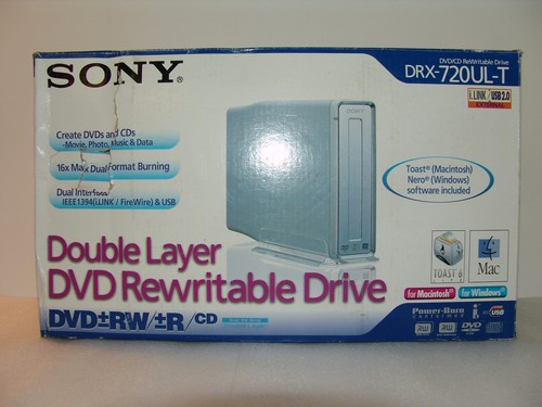 Sony DRX-720UL-T - DVD±RW (+R DL) drive - external