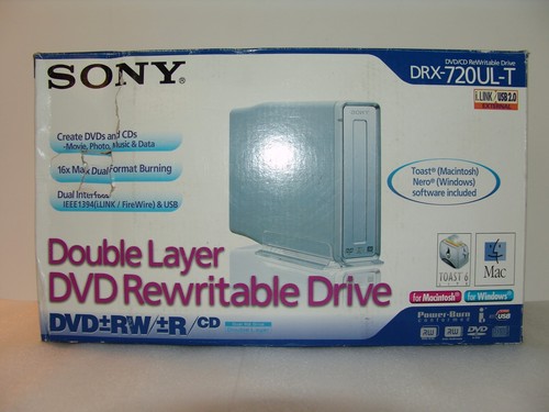 Sony DRX-720UL-T - napęd DVD±RW (+R DL) - zewnętrzny - Zdjęcie 1 z 10