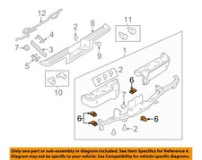 FORD OEM 98-16 F-150 Fuel System Components-Support Strap U-Nut W520824S900
