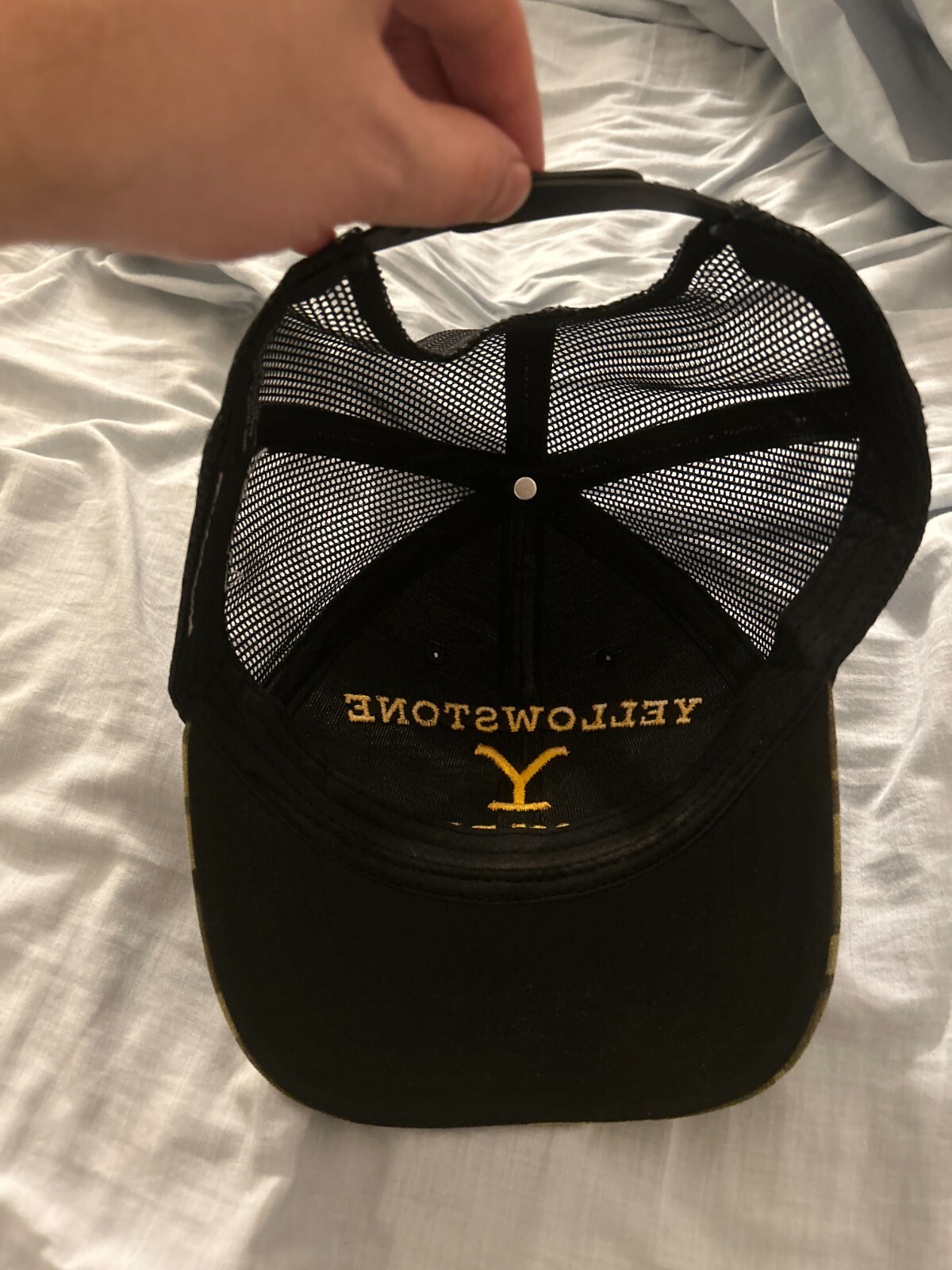 Yellowstone Dutton Ranch Camo Snapback Trucker Ha… - image 3