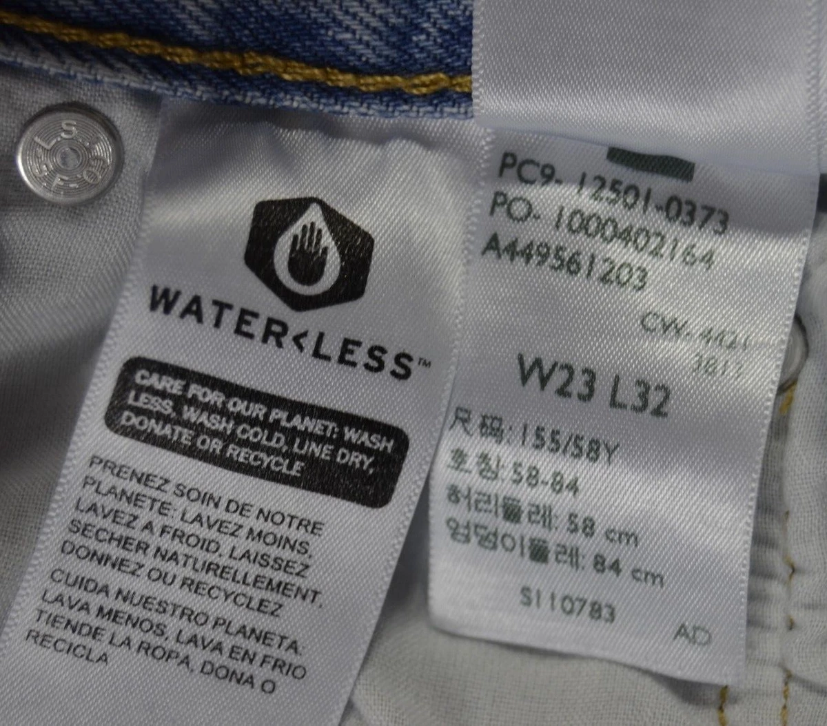 Levis 501 w23 sale