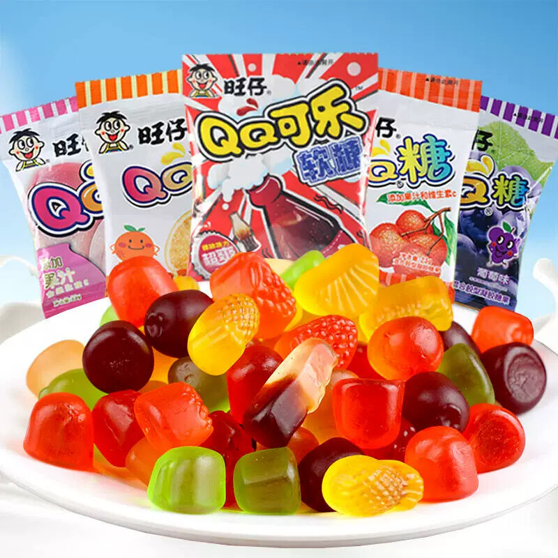 20g*20 Bags Wangzai Gummy Candy Mixed Flavor 旺仔qq糖软糖