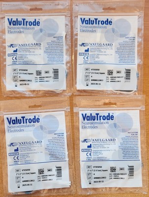 Électrodes Premium Axelgaard ValuTrode X VTX5050 - Lot De 16 électrodes Carrées - Pour Appareils TENS/EMS