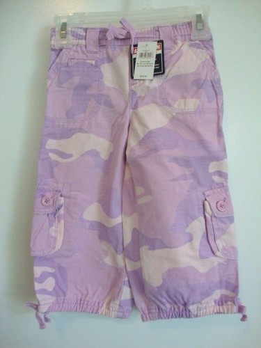 Baby Gap Pale Purple Camouflage Pants Girl Size 4T 4 years NWT - Spring Summer - Picture 10 of 11
