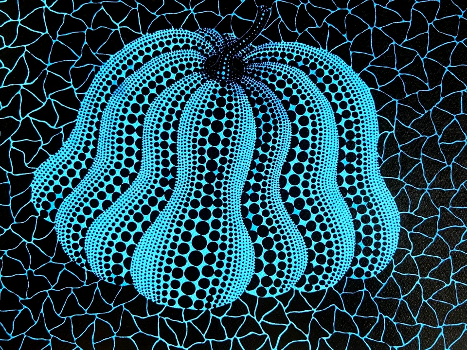 Yayoi Kusama Lithographie Mori Art Museum COA Original Nummeriert ( Jeff Koons ) - Bild 3 von 4