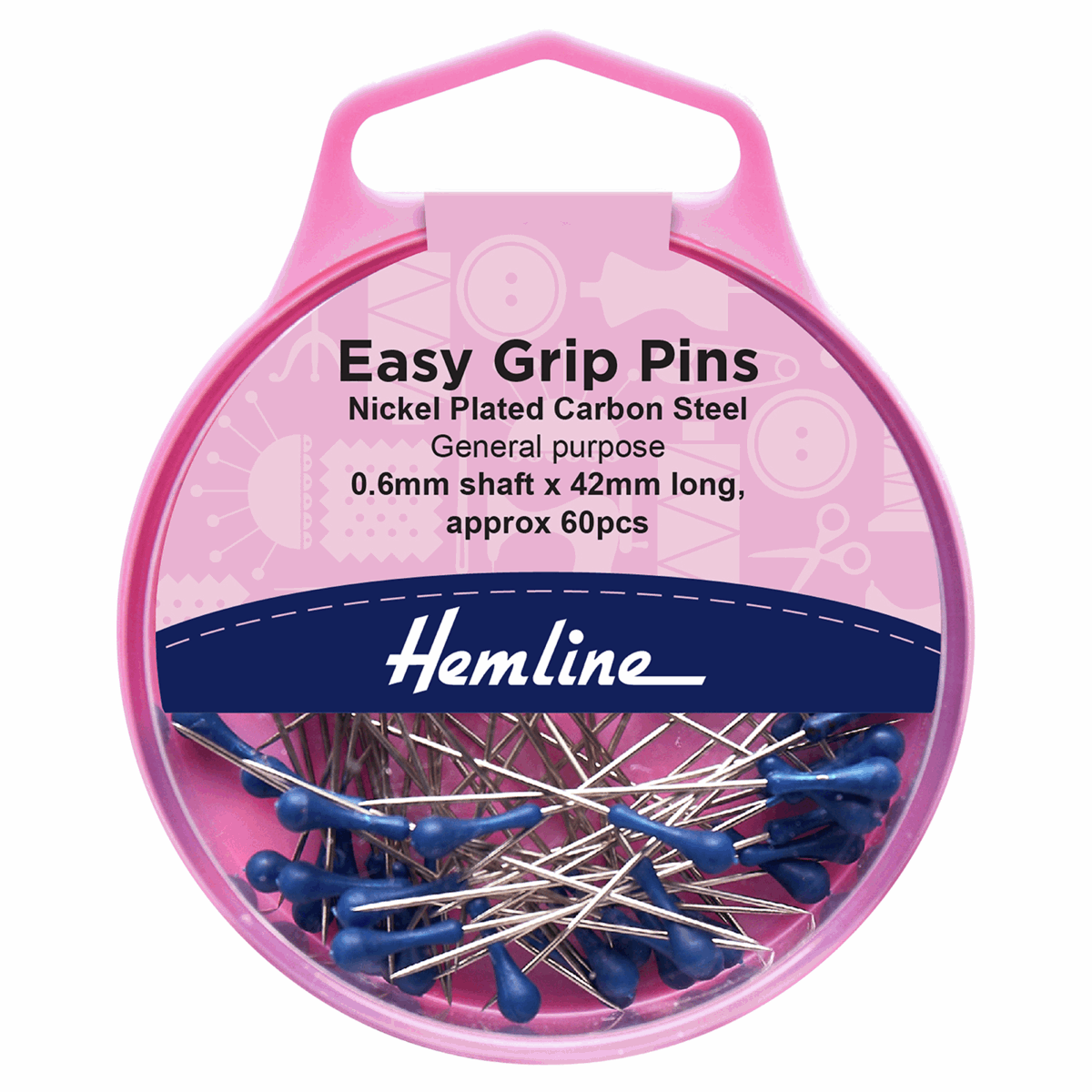 HEMLINE Dressmaking Crafts Pins Assorted Sizes Plus Types Fine