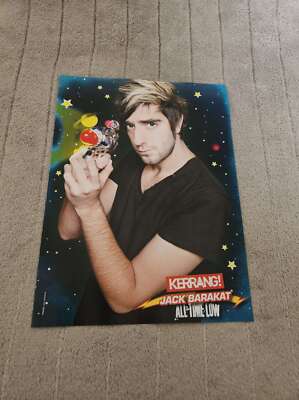 FPOT69 MAGAZINE PICTURE PIN UP/POSTER  11X8'' ALL TIME LOW - JACK BARAKAT