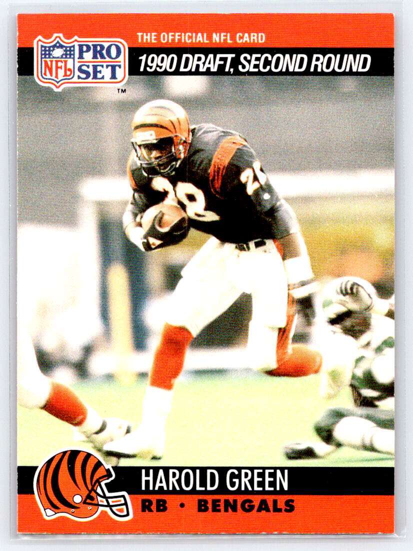 1990 Pro Set #707 Harold Green