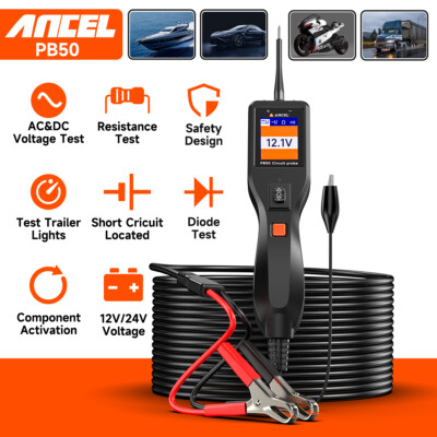 PB50 Auto Circuit Tester Power Kit Probe DC 12-24V Kfz Elektrodiagnose für BMW