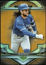 2024 Topps Triple Threads BO BICHETTE #148 Blue Jays GOLD Serial Numbered 79/99