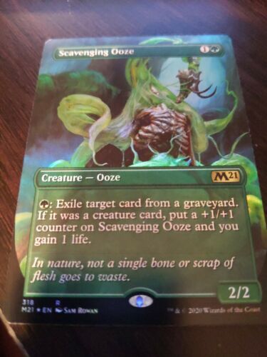 MTG Core 2021 Scavenging Ooze 318 Foil - Picture 1 of 1